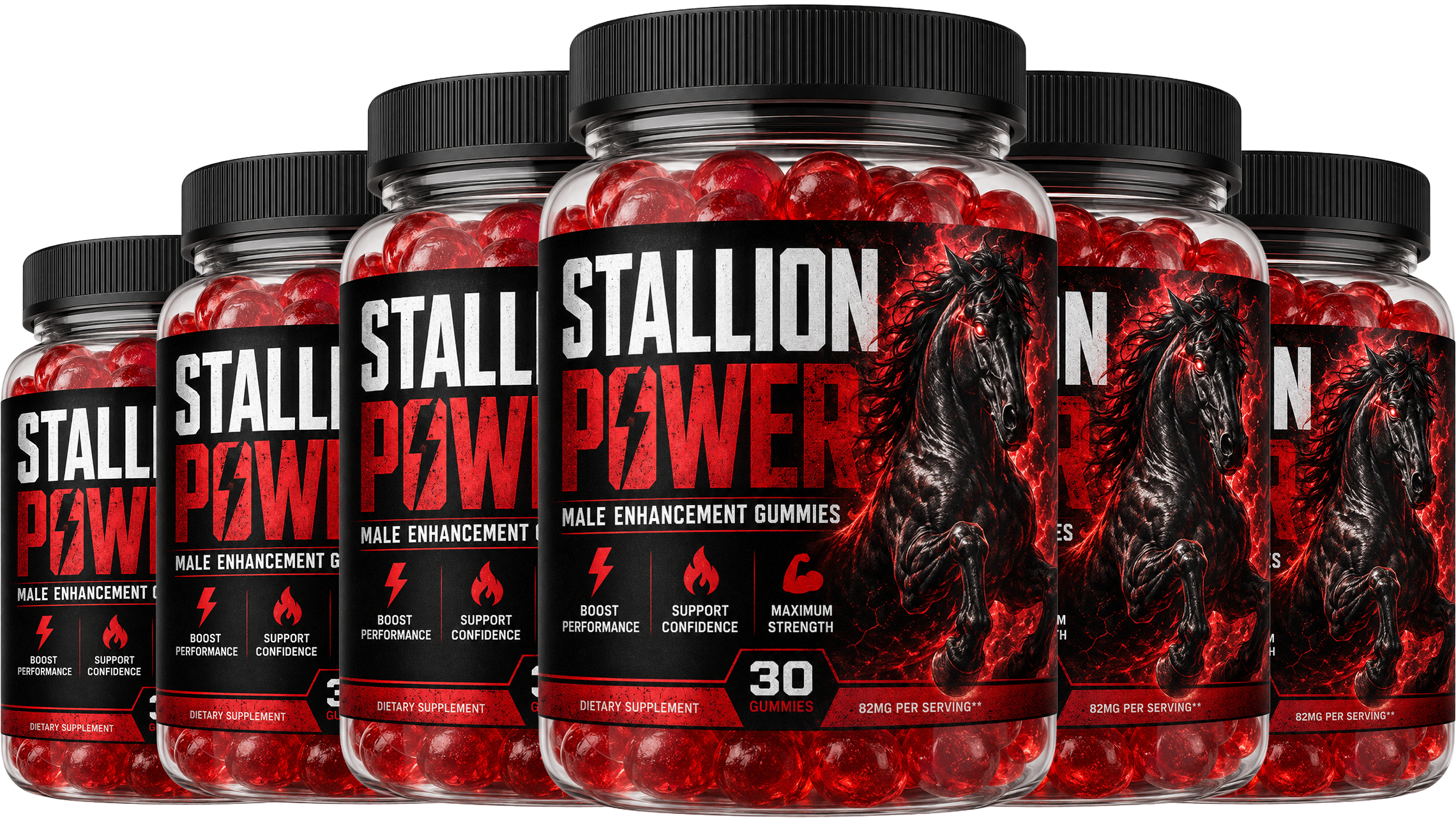 Stallion Power 6 bottle pack